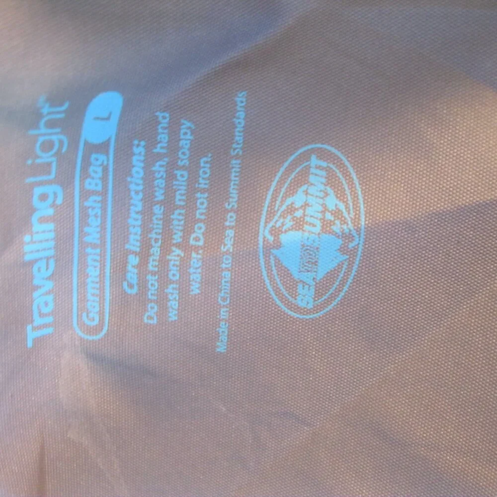 Sea to Summit Large packing cube/Garment Mesh Bag in Atoll Blue